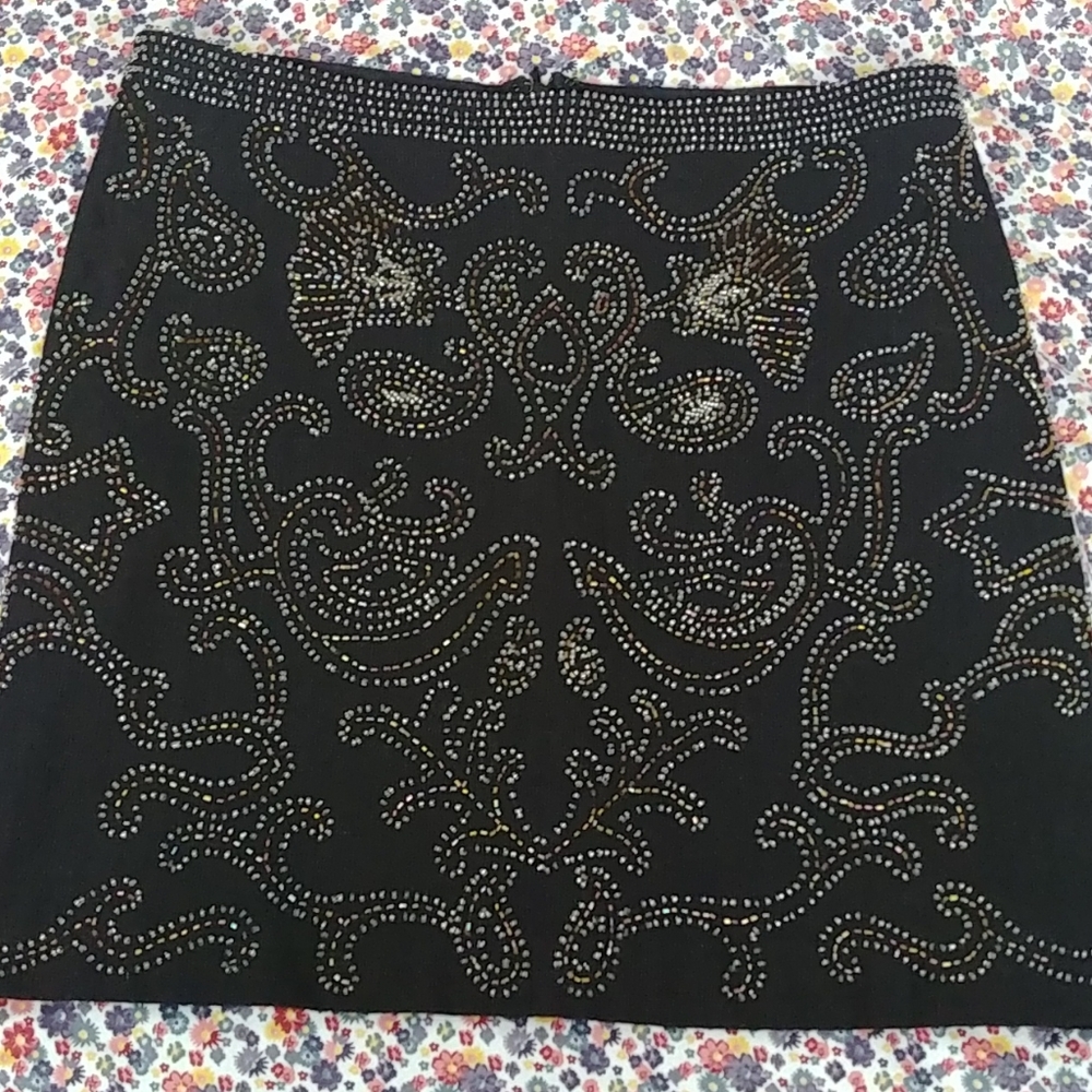 Sequin Pencil Skirt